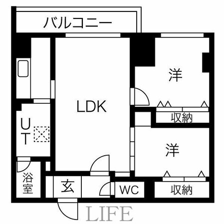 ハイデンス松本の物件間取画像